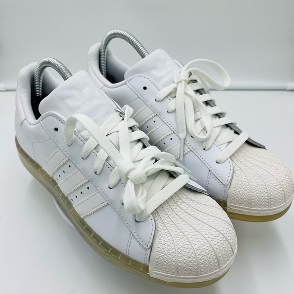 adidas Rare (2013) Antiqued Clear Sole  shell top Mens size 8 - Picture 1 of 9